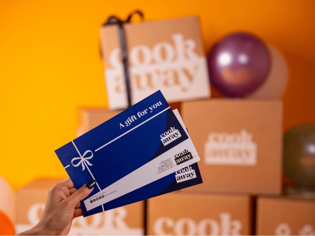 Treat them to a Cookaway gift voucher
